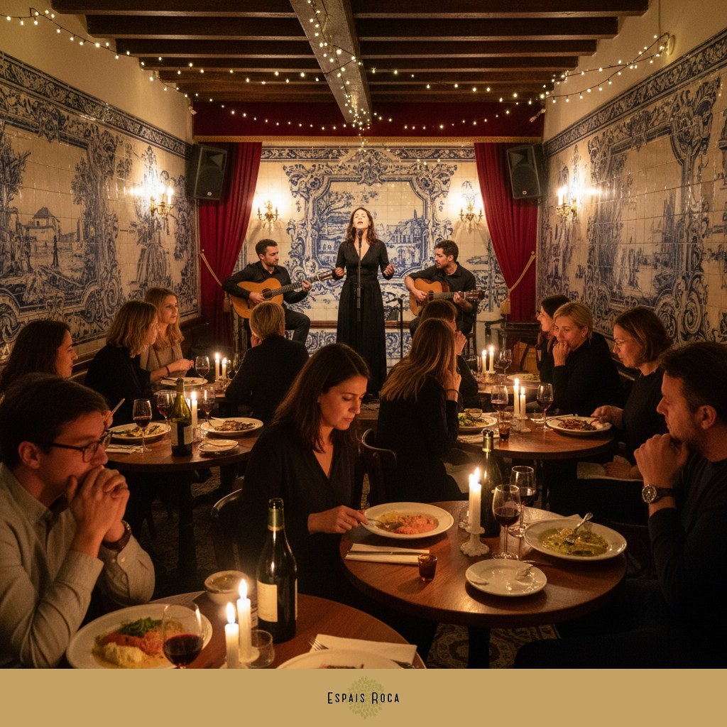 Fado dinner show at a traditional Lisbon venue