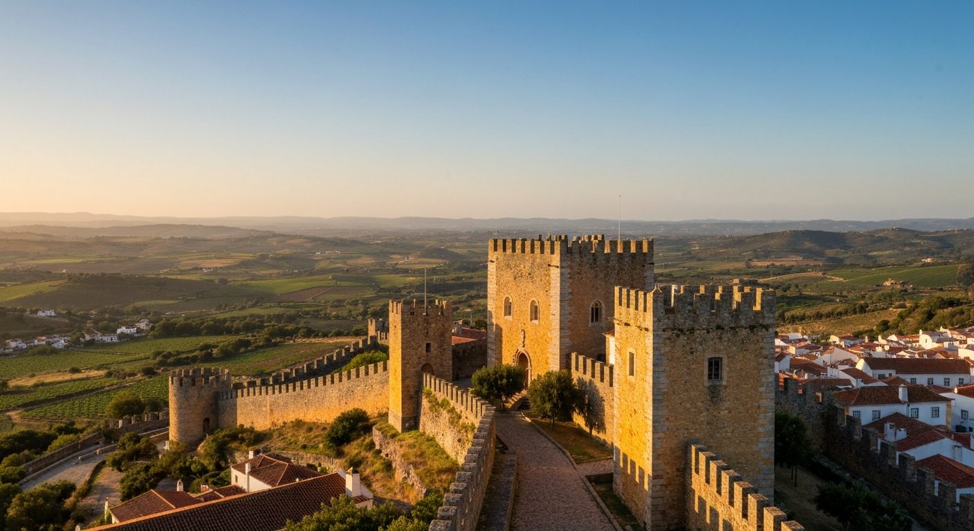 Obidos Castle Walls